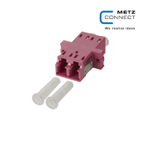 آداپتور فیبر نوری LC Duplex - OM4