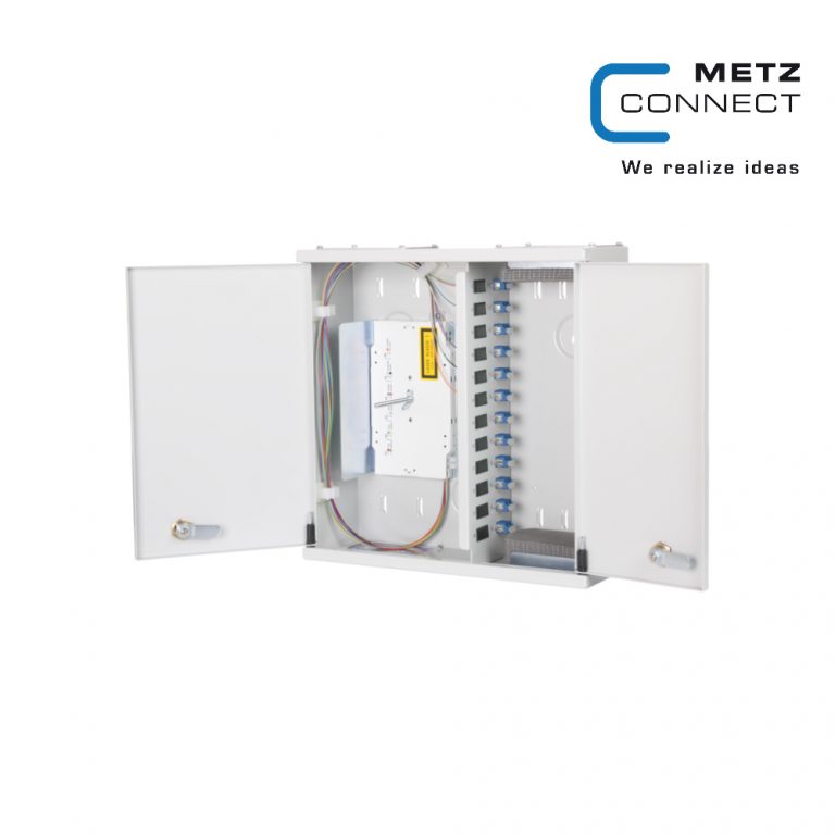 باکس فیبر نوری دیواری 24xLC-D OS2 splice
