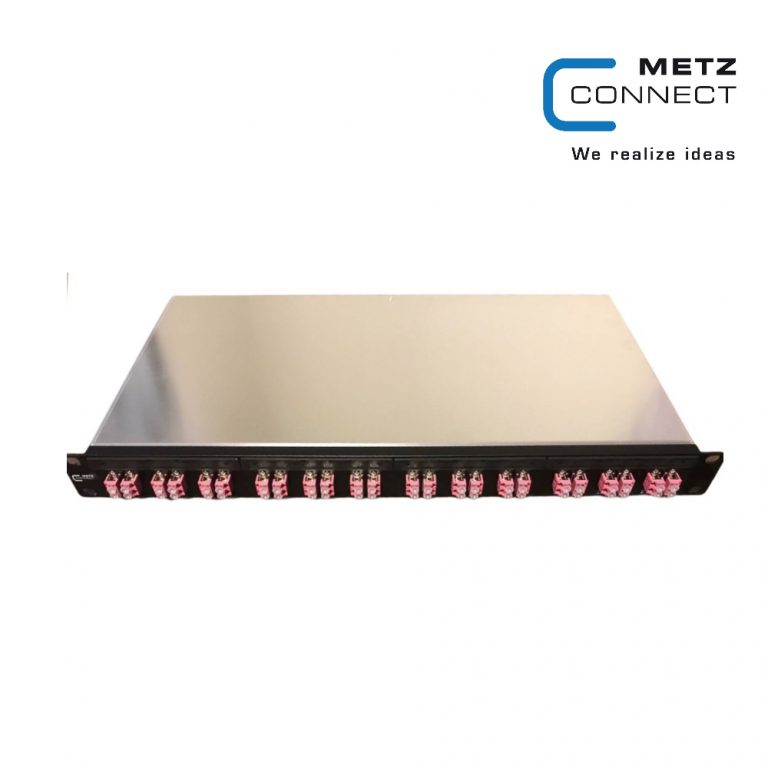 پچ پنل فیبر نوری - 24xLC-D OM4