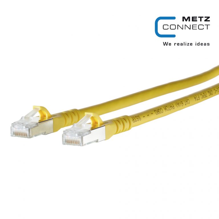 پچ کورد شبکه 2 متری زرد SFTP Cat6A