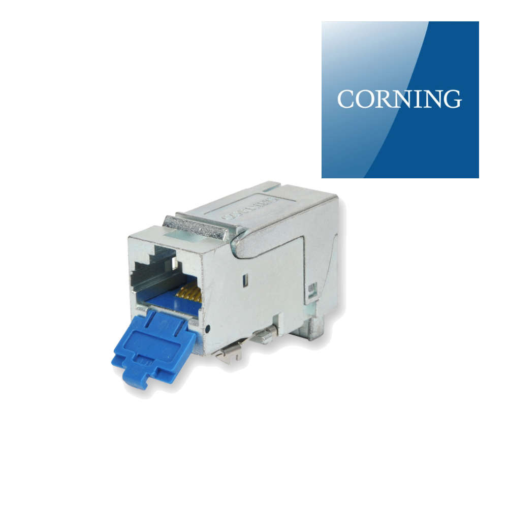 کیستون شبکه Cat6A کورنینگ - SFTP
