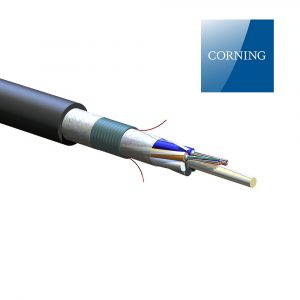 کابل فیبر نوری تک حالته 24 کر CORNING