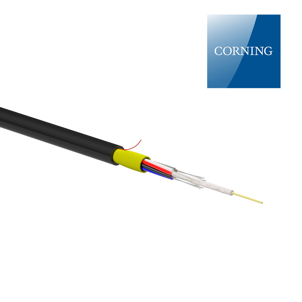کابل فیبر نوری 8 کر سینگل مد کرنینگ CORNING